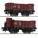 76069 Roco Set of 2 gondola cars type Wdoh & Wdo